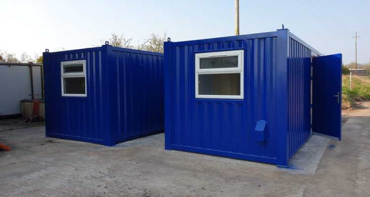 Refurbished container units