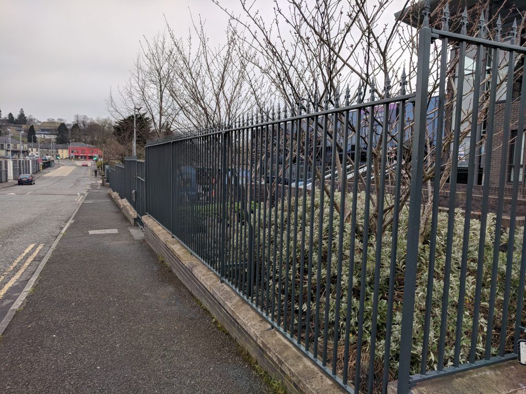 Perimeter railings refurbished